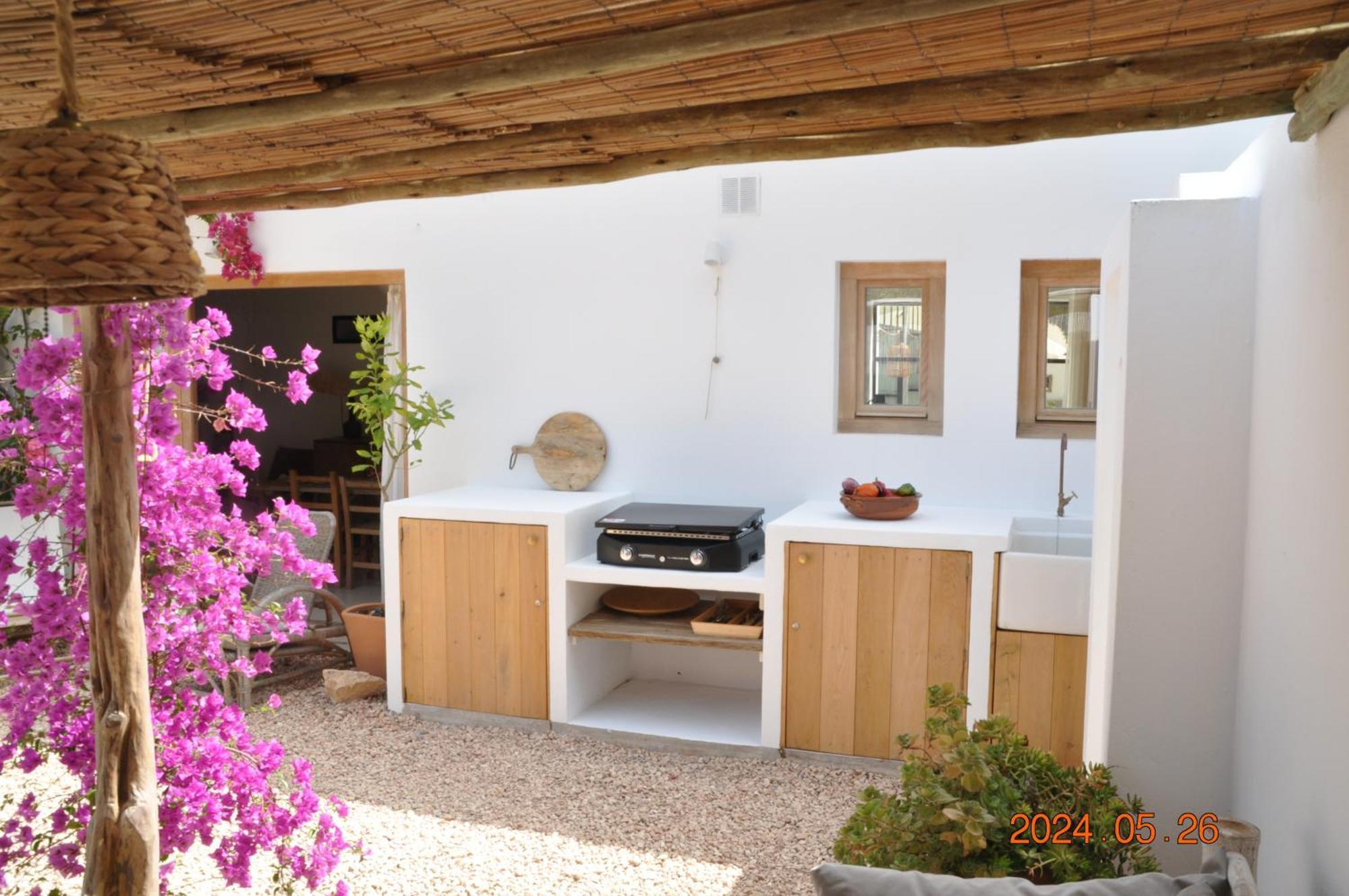 Feliz Lagartija Cala Saona Exterior foto